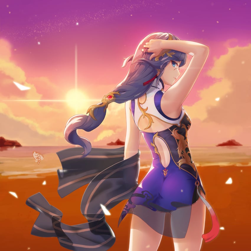 fu hua (honkai and 1 more) drawn by dkxlek