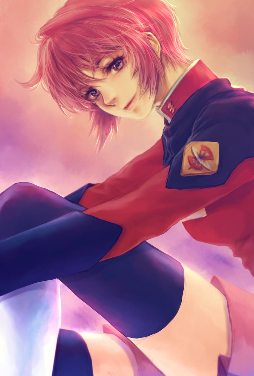 lunamaria hawke (gundam and 1 more) drawn by takeda_yuuko