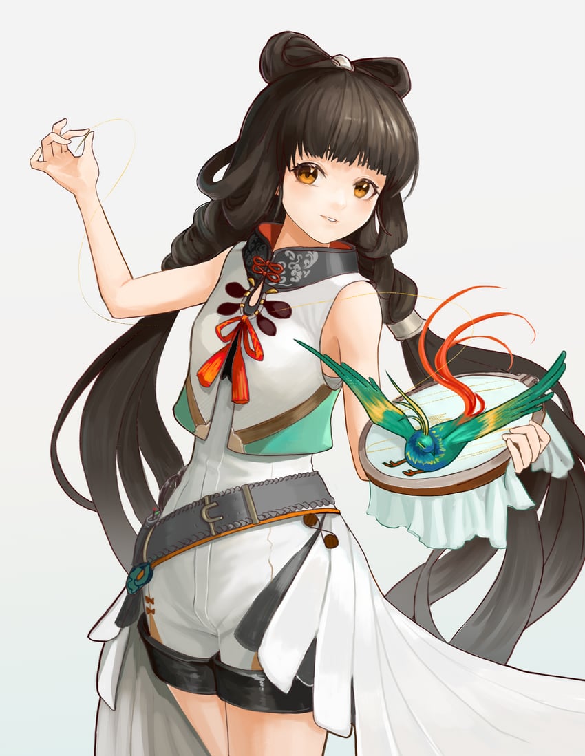 qbu-88 and chanzhi (girls' frontline and 1 more) drawn by ahong