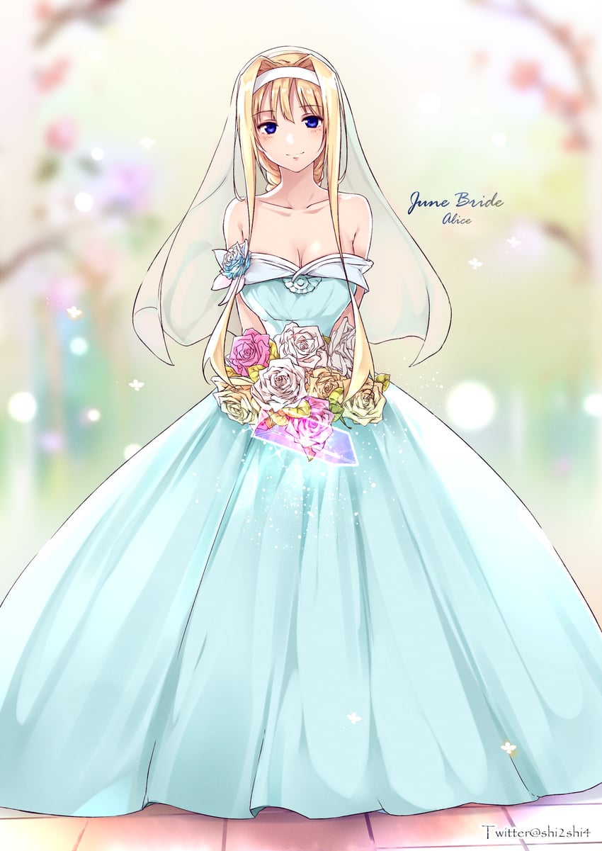 alice zuberg (sword art online and 1 more) drawn by shi-2