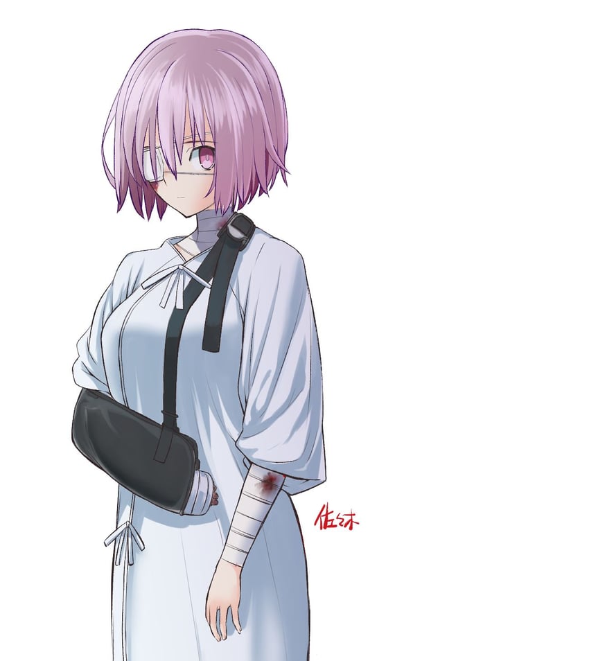 mash kyrielight (fate and 1 more) drawn by sasaki_shounen