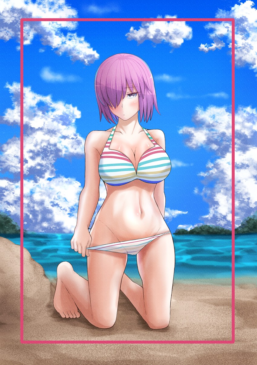 mash kyrielight (fate and 1 more) drawn by iyuki_chi