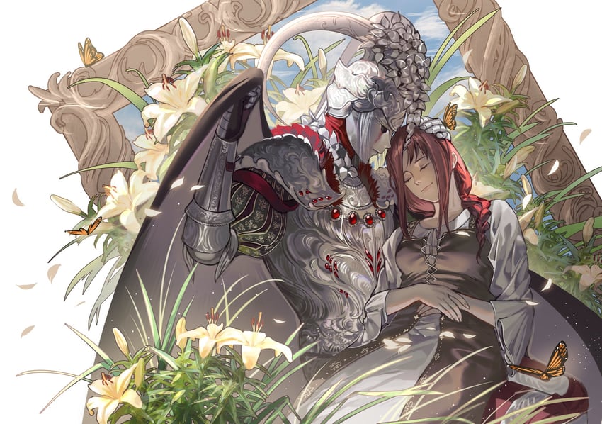 hanneli and juno hoslow (elden ring) drawn by hanny_(uirusu_chan)