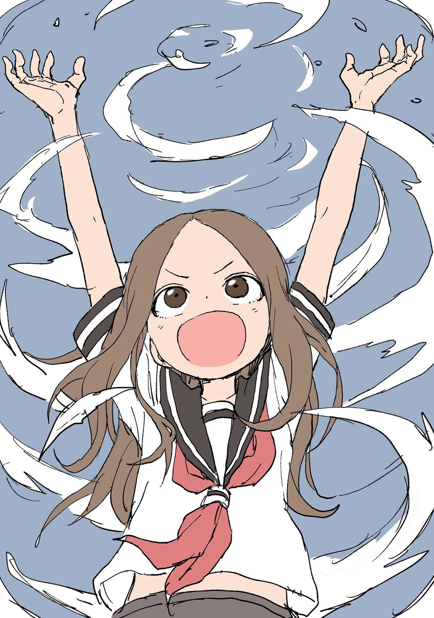 takagi-san (karakai jouzu no takagi-san) drawn by yamamoto_souichirou