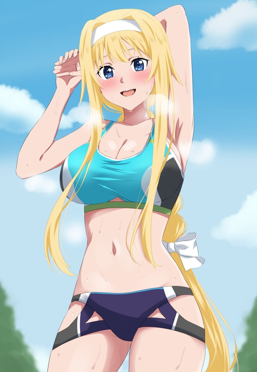 alice zuberg (sword art online and 1 more) drawn by dars_(recolors)