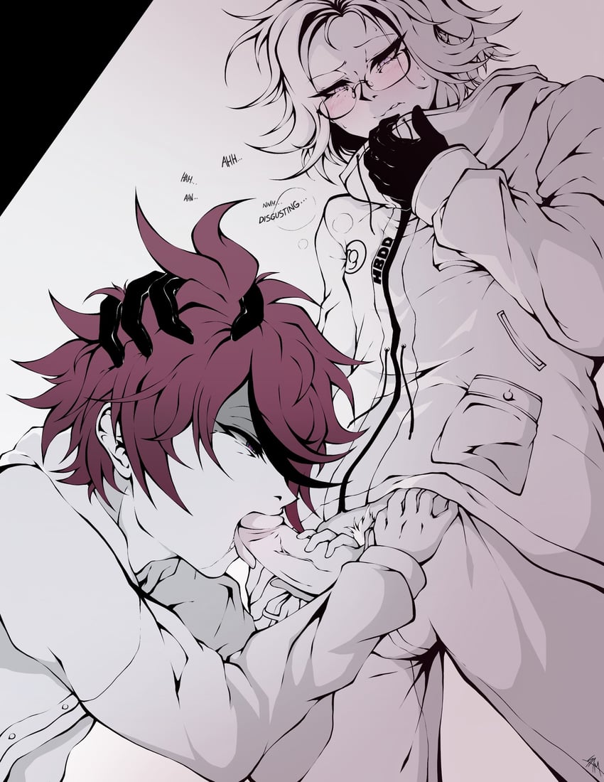 aotsuki eito and sumino takumi (the hundred line -last defense academy-) drawn by samanneiamart