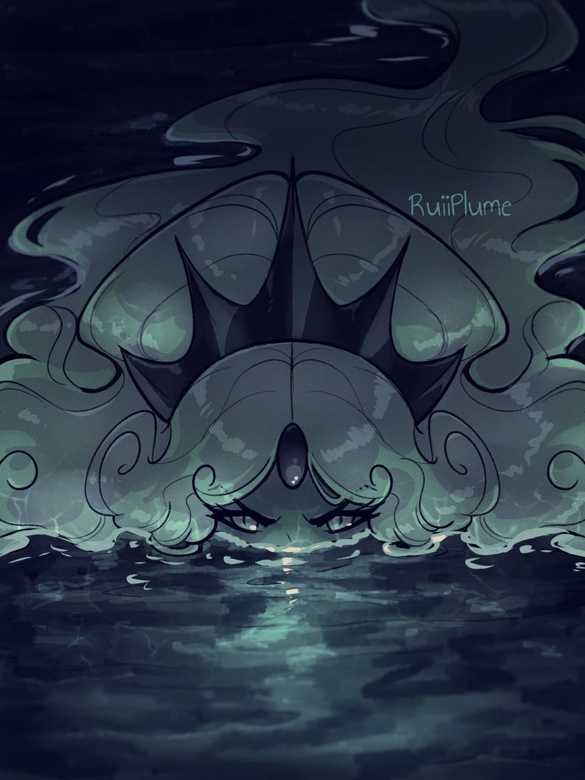 black pearl cookie (cookie run and 1 more) drawn by ruiiplume