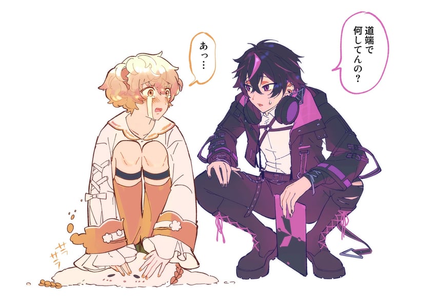 cogimyun, kurode, and myunna (fragaria memories) drawn by sore_bou_hyaku_maro