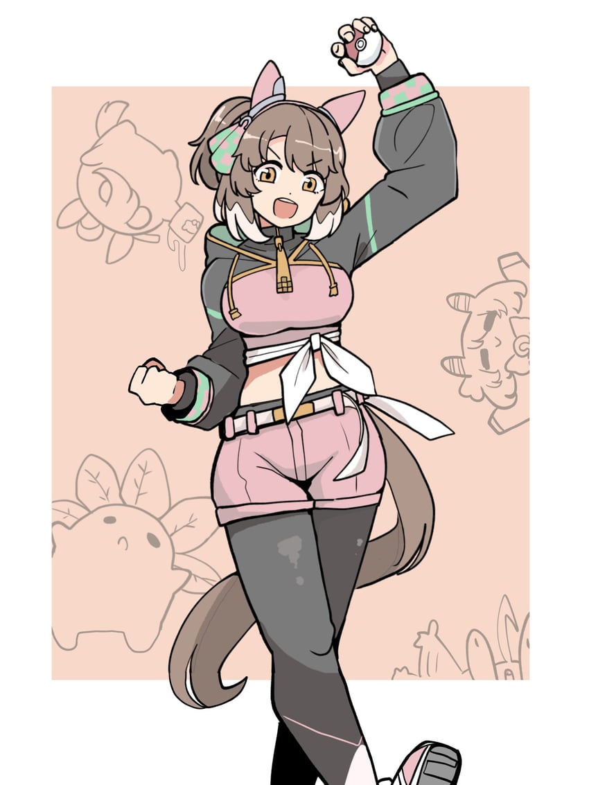 dantsu flame (pokemon and 1 more) drawn by kawamochi_(tddm3573)