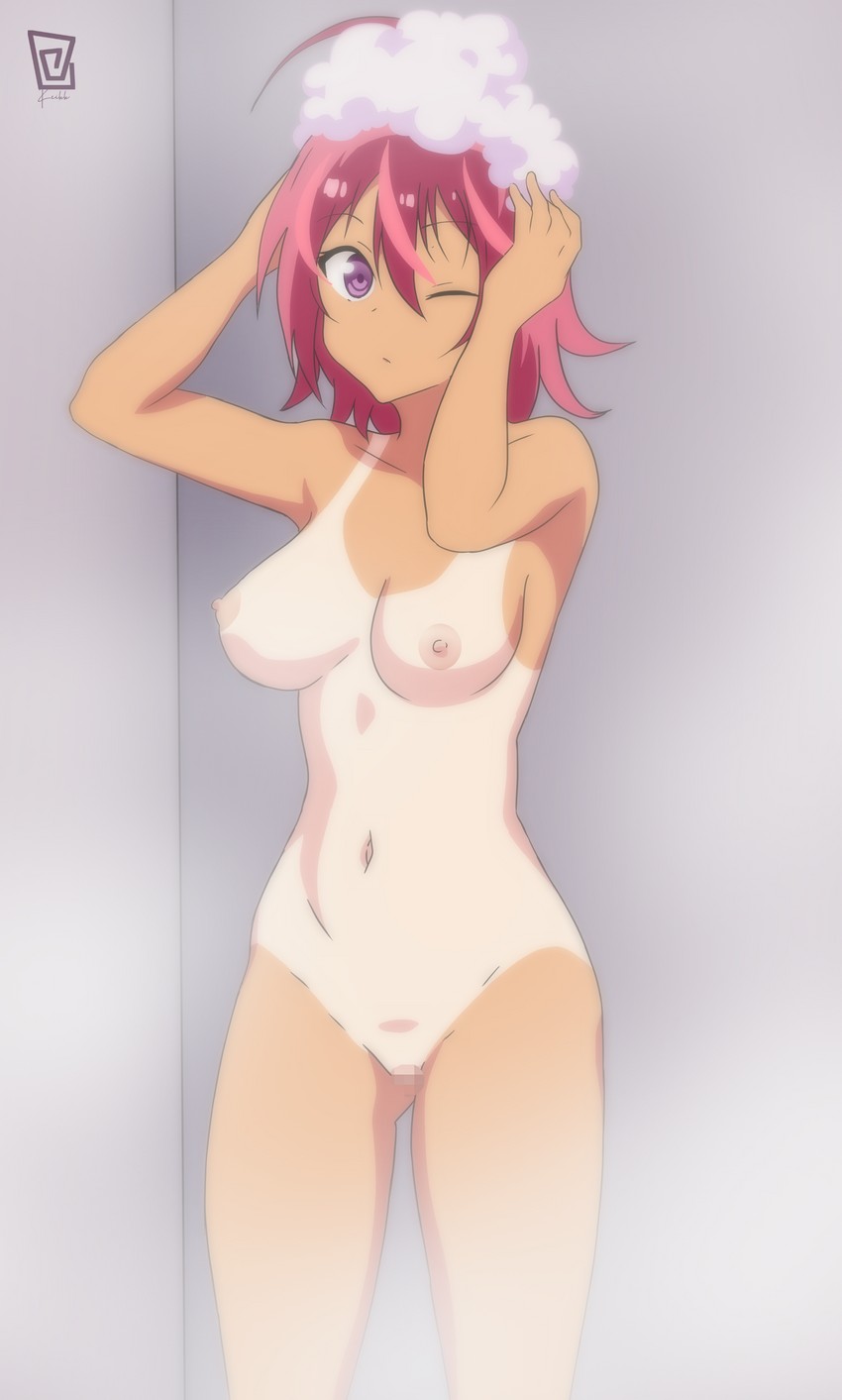 takemoto uruka (bokutachi wa benkyou ga dekinai) drawn by keihh