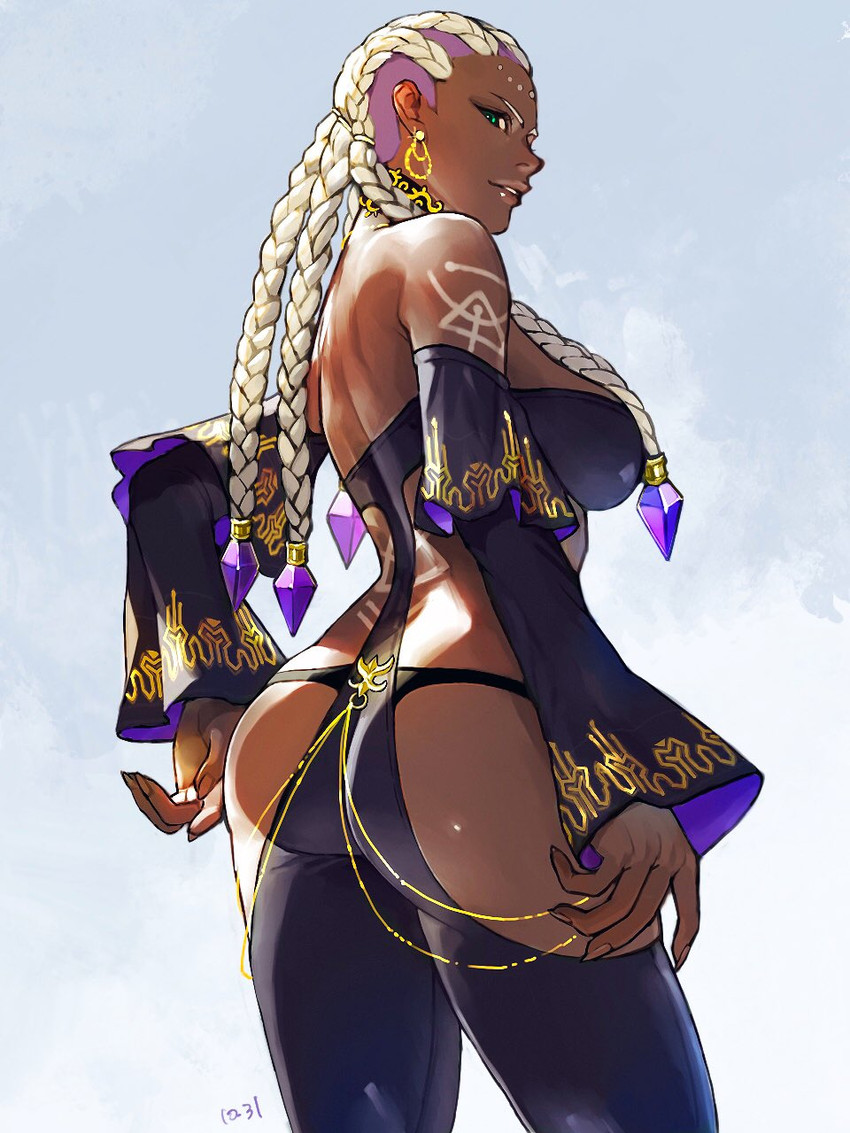 dolores (the king of fighters and 1 more) drawn by oni_gini