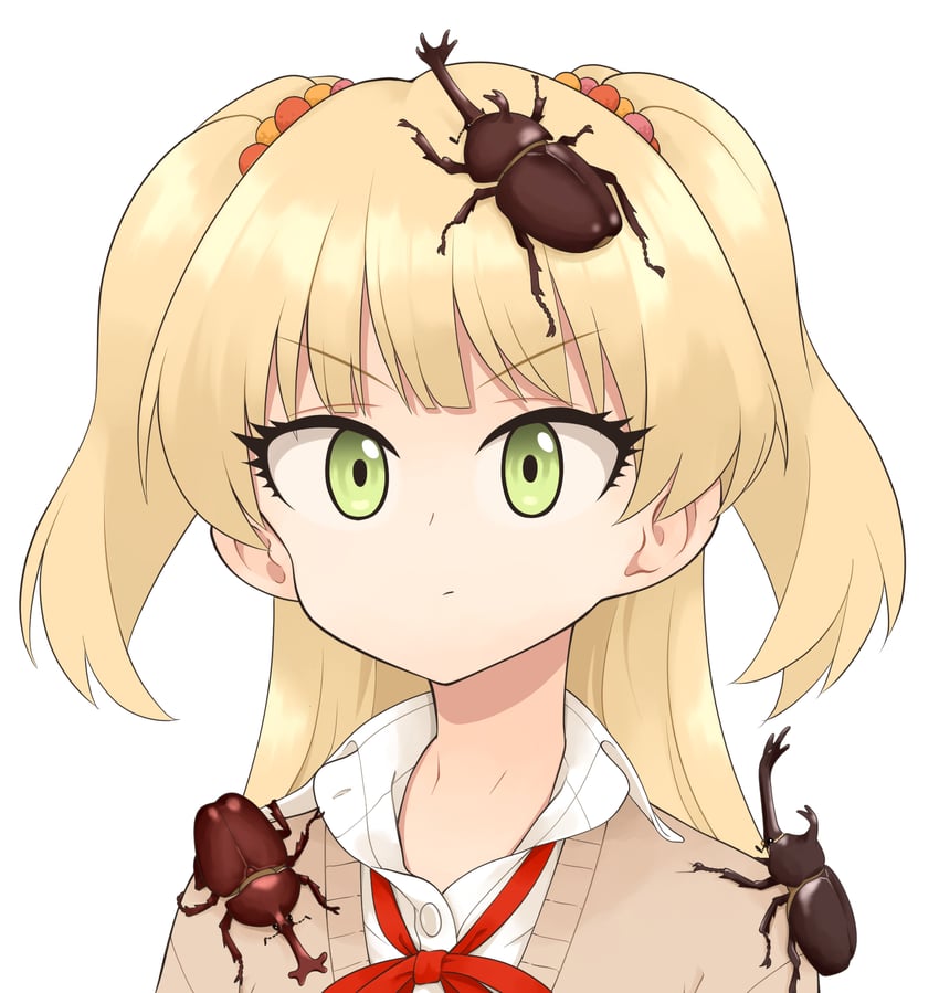 jougasaki rika (idolmaster and 1 more) drawn by evolvingmonkey