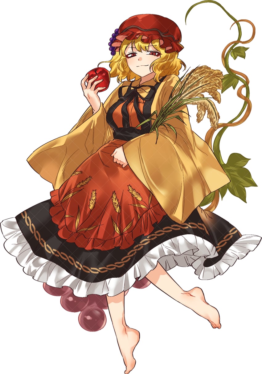 aki minoriko (touhou and 1 more) drawn by grey_nagato