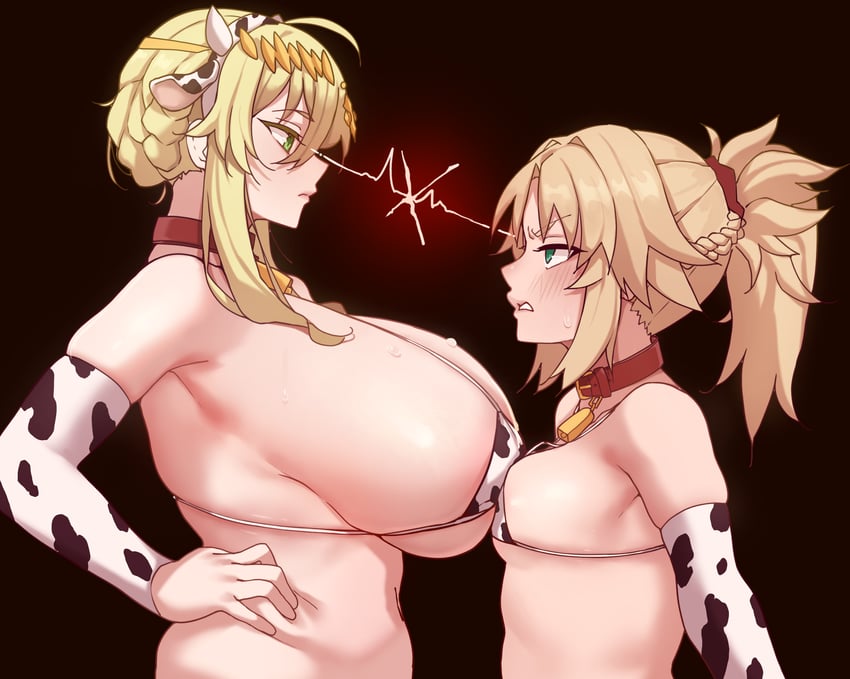 artoria pendragon and mordred (fate and 1 more) drawn by todding