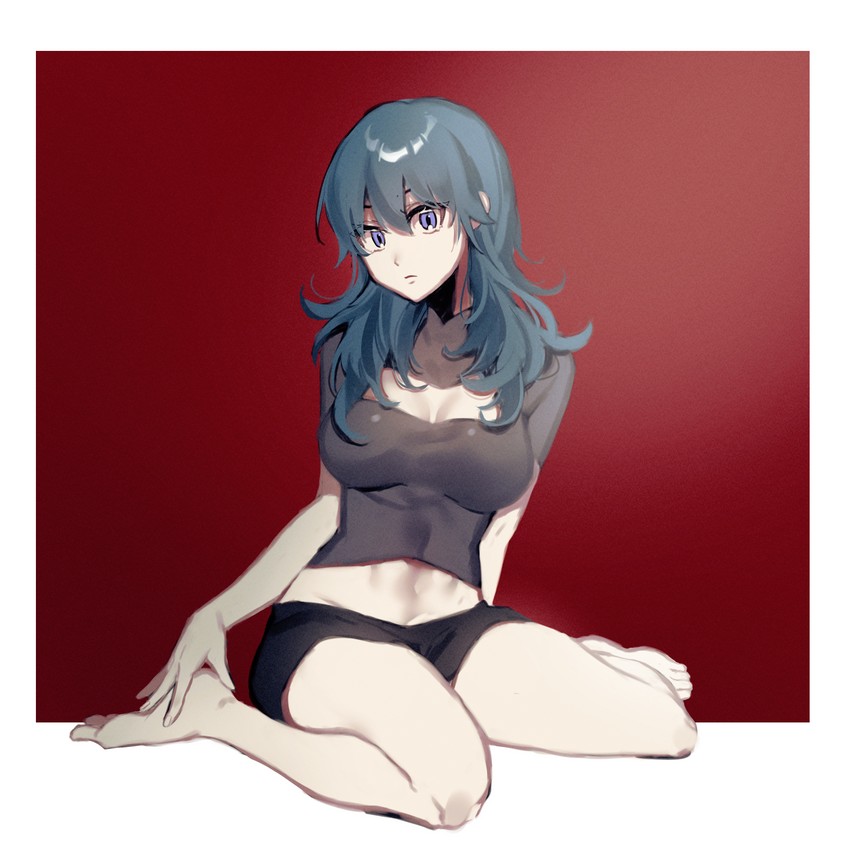 female byleth (fire emblem and 1 more) drawn by ichimonjikun2
