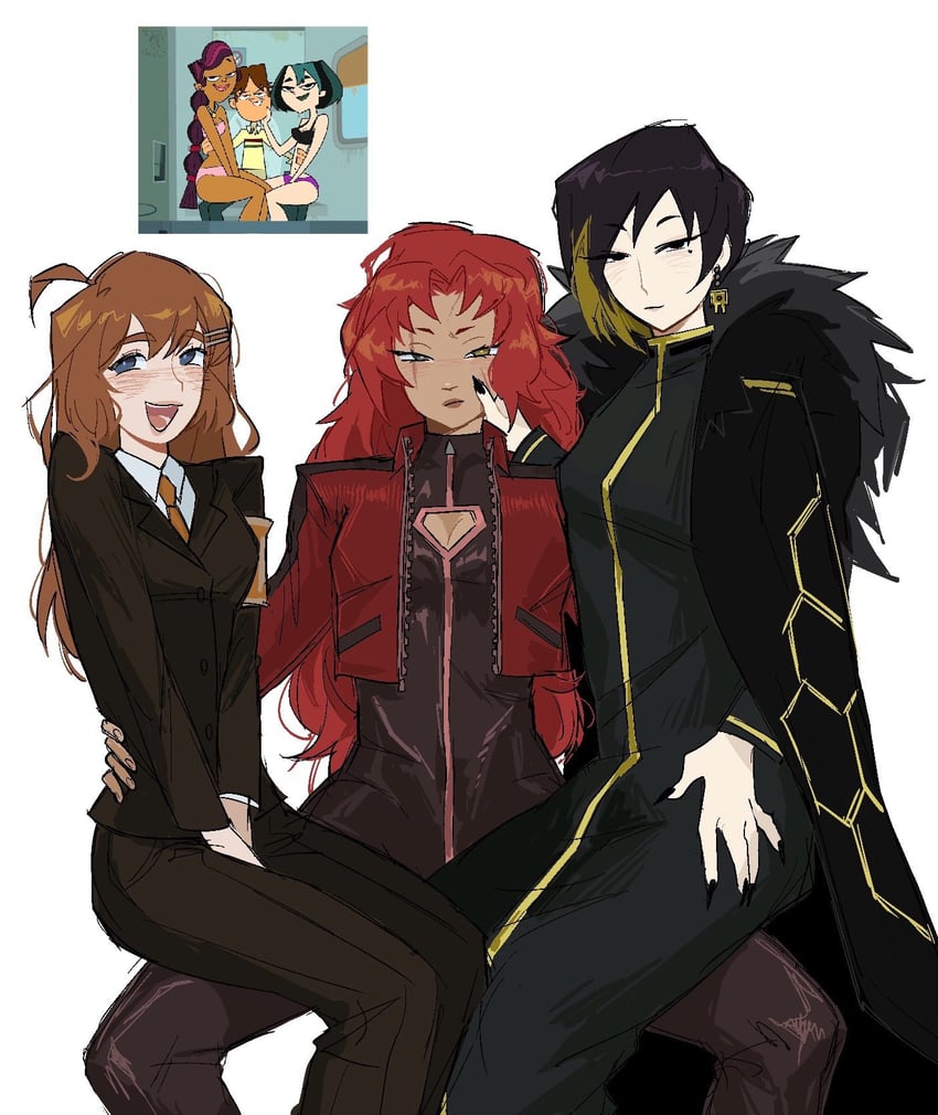 binah, hod, gebura, gwen, and cody (project moon and 2 more) drawn by morewhaies