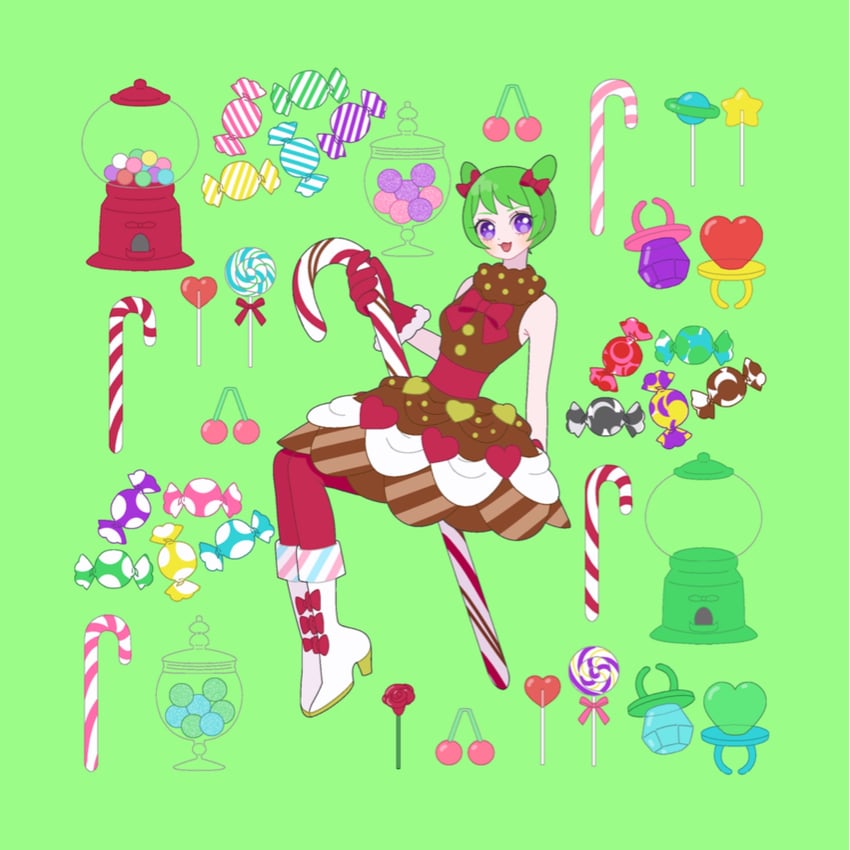 morizono wakana (pretty series and 2 more) drawn by nyaasechan