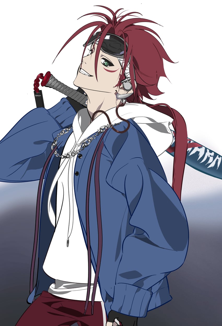 reno (final fantasy and 1 more) drawn by lihonghua314