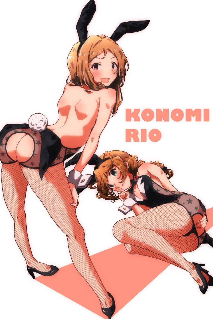 baba konomi and momose rio (idolmaster and 1 more) drawn by fubuki_(pekesan)