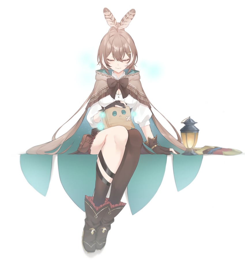 nanashi mumei and friend (hololive and 1 more) drawn by a9_(repainter)