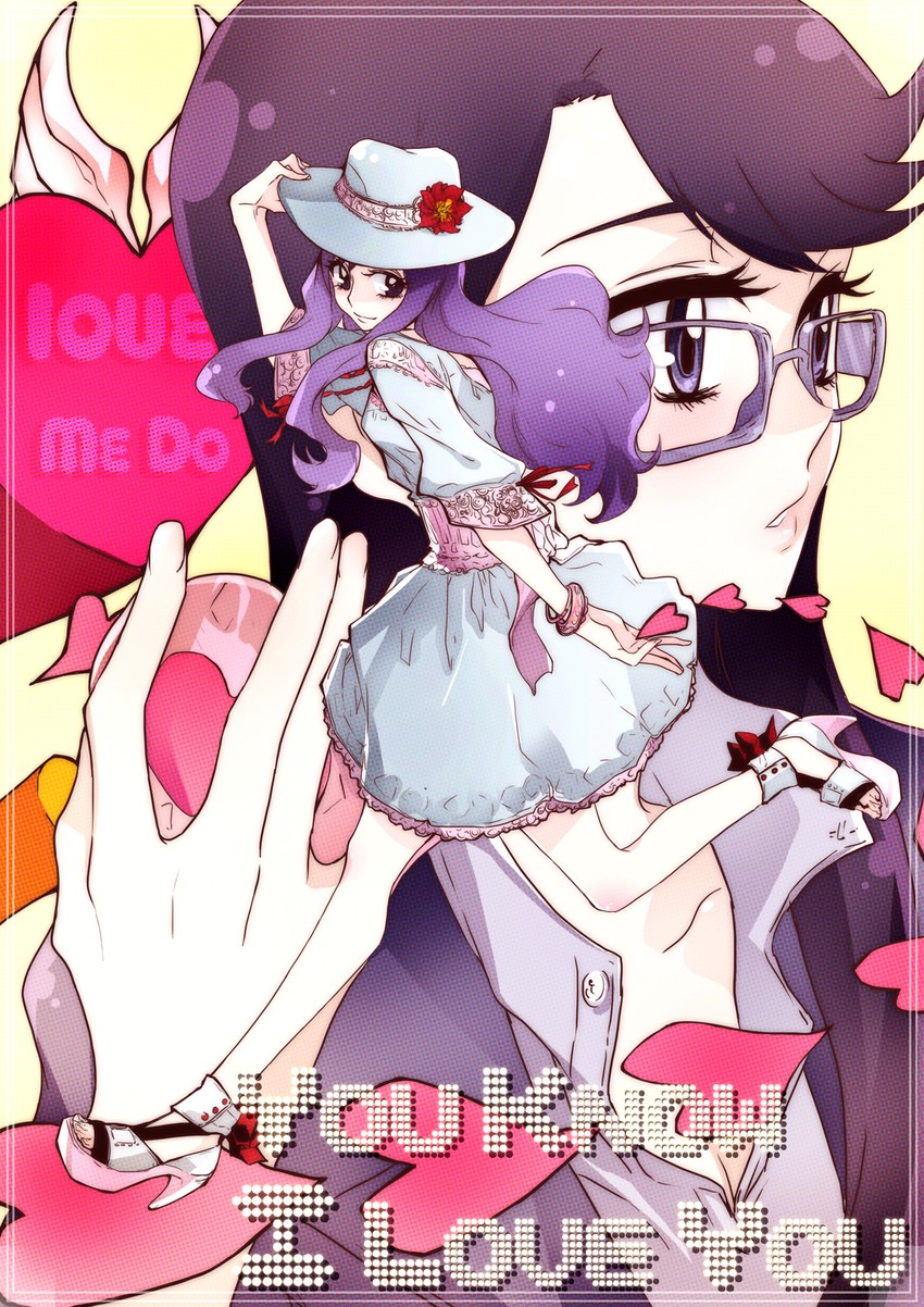 tsukikage yuri and kurumi momoka (precure and 1 more) drawn by tima