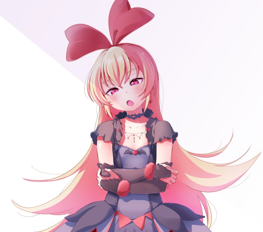 regina (precure and 1 more) drawn by kakkuu_(clutch_shot_king)