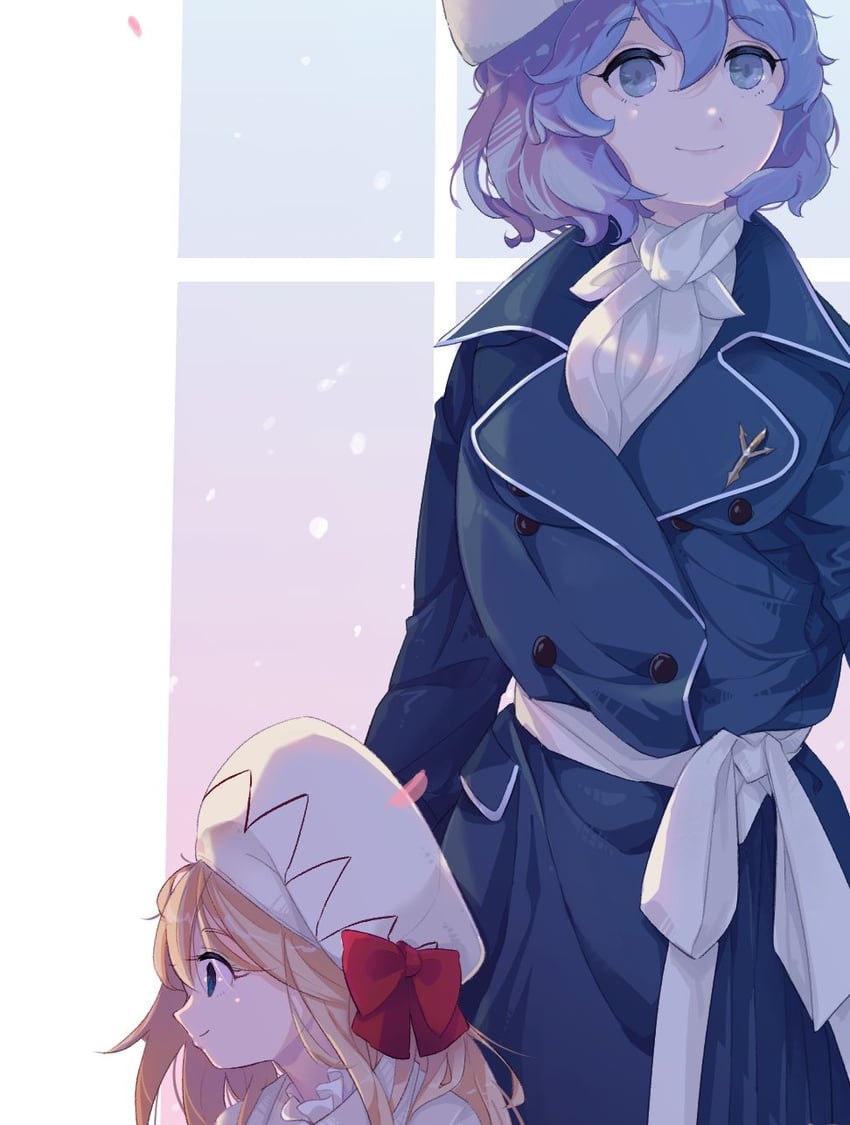 letty whiterock and lily white (touhou) drawn by tami_(joemanyodw)