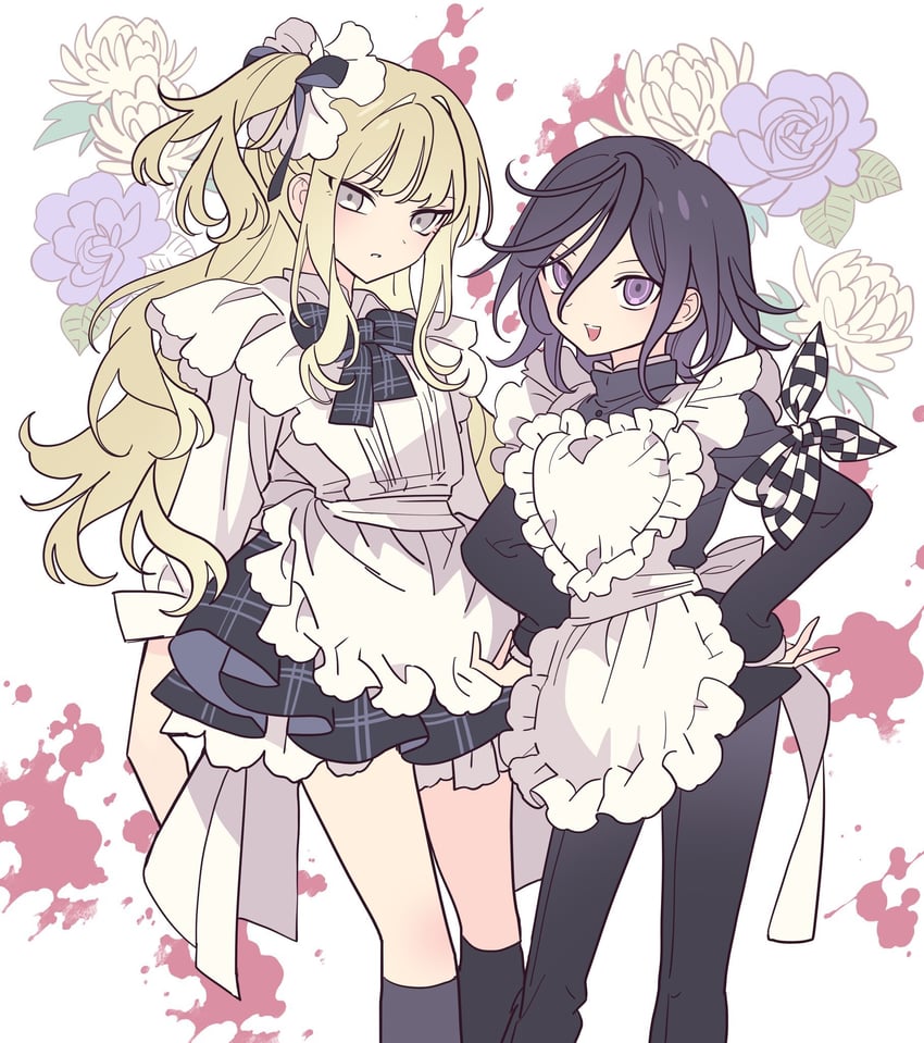oma kokichi (original and 2 more) drawn by meremero