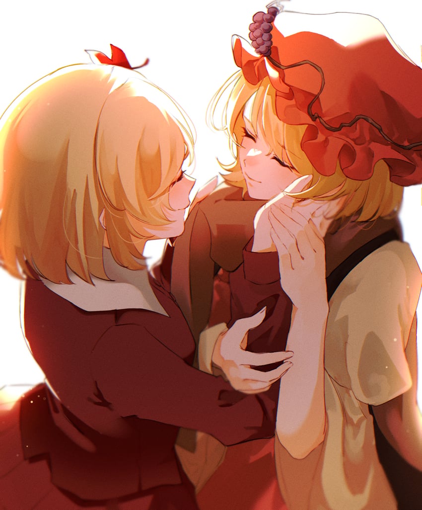 aki minoriko and aki shizuha (touhou) drawn by yoshino_(q_sci)