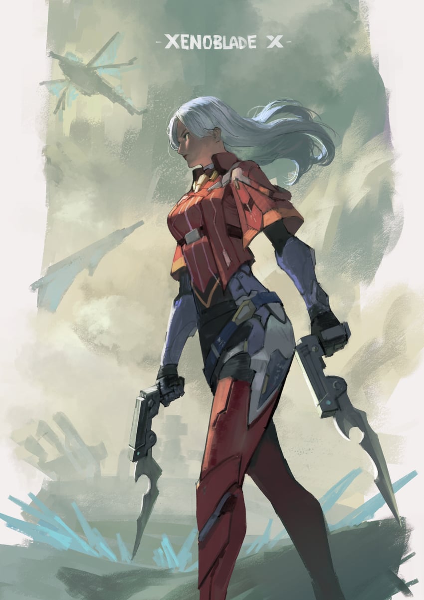 elma (xenoblade chronicles and 1 more) drawn by phamoz