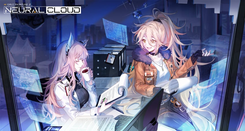 persicaria and sol (girls' frontline and 1 more) drawn by hitokoto