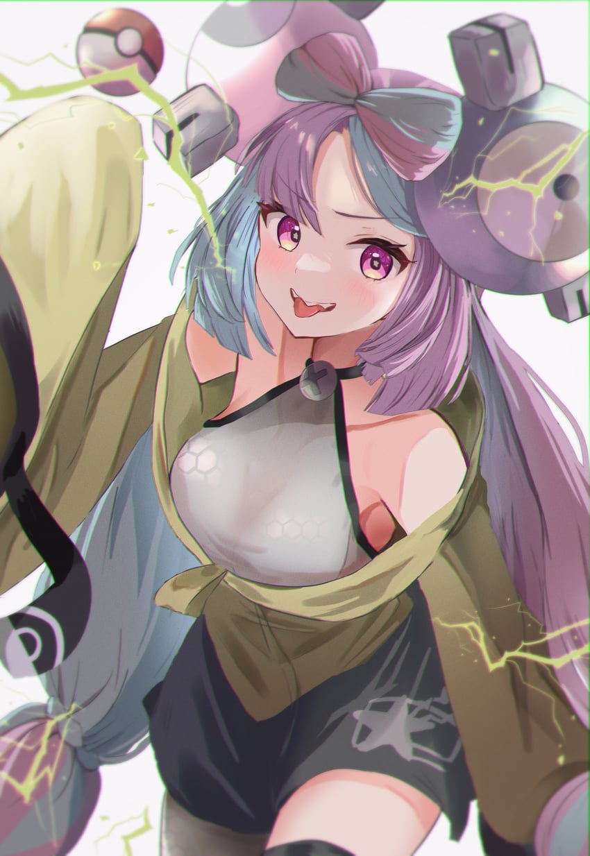 iono (pokemon and 1 more) drawn by pokeeeo_o
