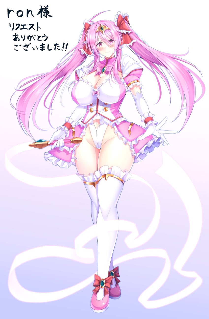 harukaze mai and arty cherry (ts magical girl nao) drawn by cela_f