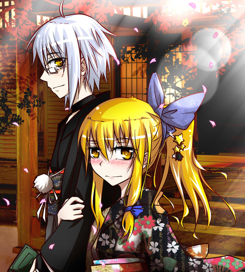 kirisame marisa and morichika rinnosuke (touhou) drawn by homura_(silver_blaze)
