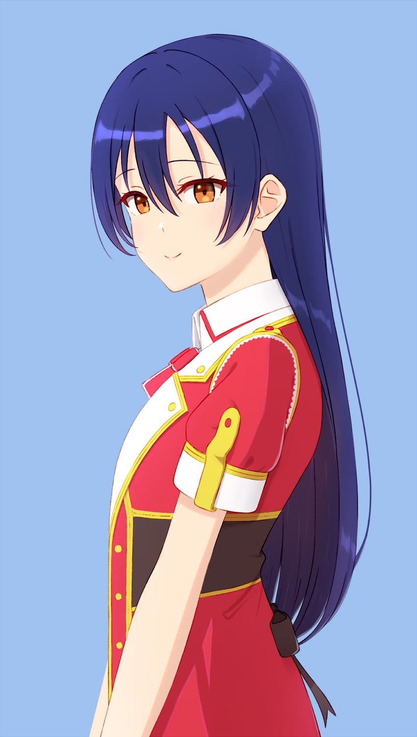 sonoda umi (love live! and 1 more) drawn by boncha
