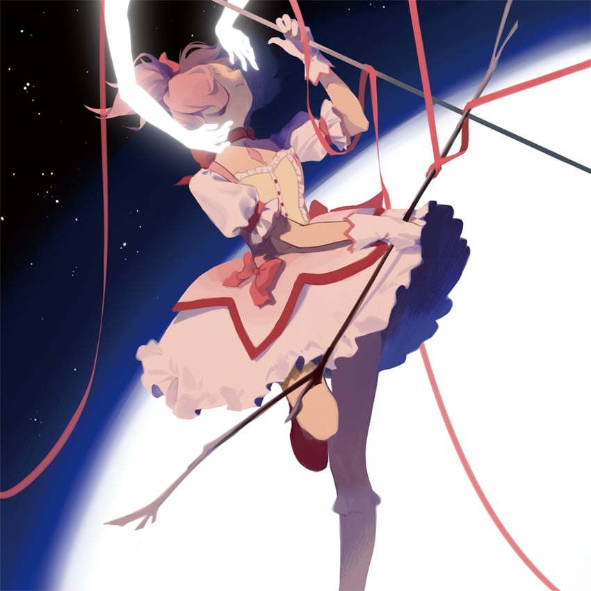 kaname madoka (mahou shoujo madoka magica) drawn by ash_(fuaaa24)
