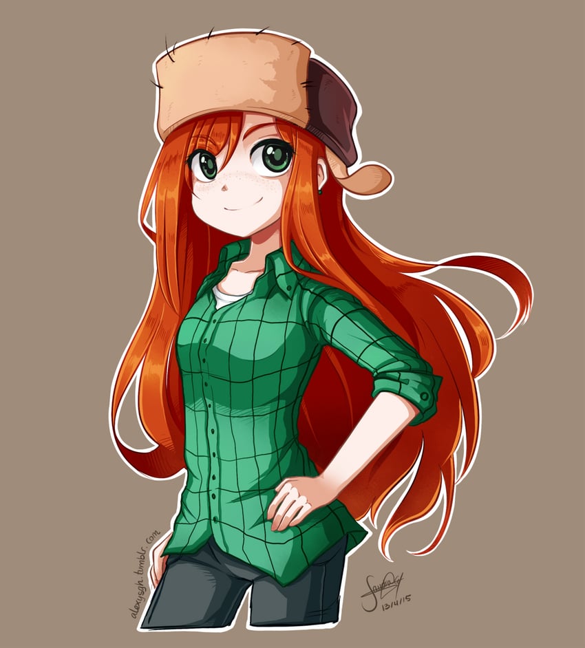 wendy corduroy (gravity falls) drawn by sandragh
