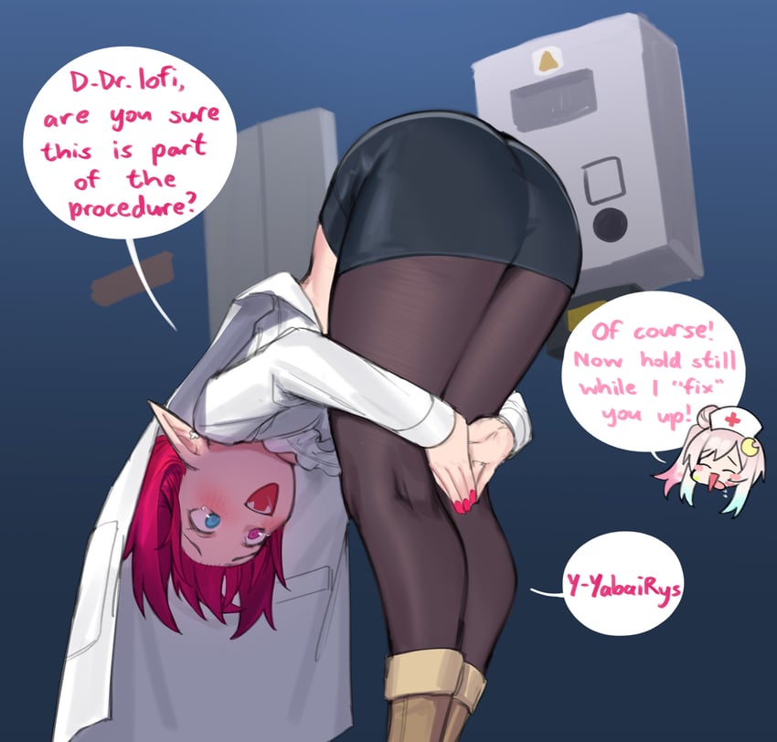 irys and airani iofifteen (hololive and 3 more) drawn by dasdokter