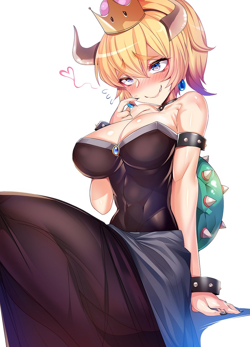 bowsette (mario and 1 more) drawn by silly_(marinkomoe)