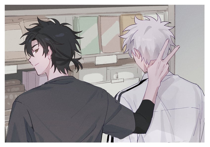 cheng xiaoshi and lu guang (shiguang dailiren) drawn by kyokutsuki