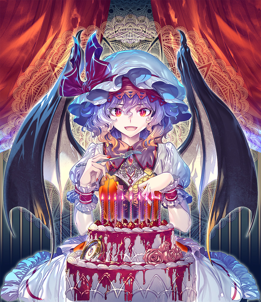 remilia scarlet (touhou) drawn by zounose