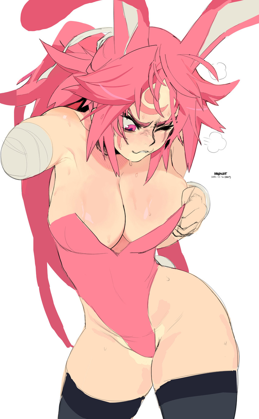 baiken (guilty gear and 1 more) drawn by brekkist
