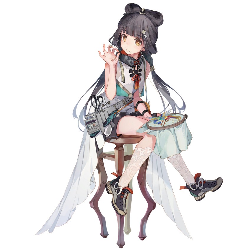 qbu-88 and chanzhi (girls' frontline and 1 more) drawn by imoko_(imonatsuki)