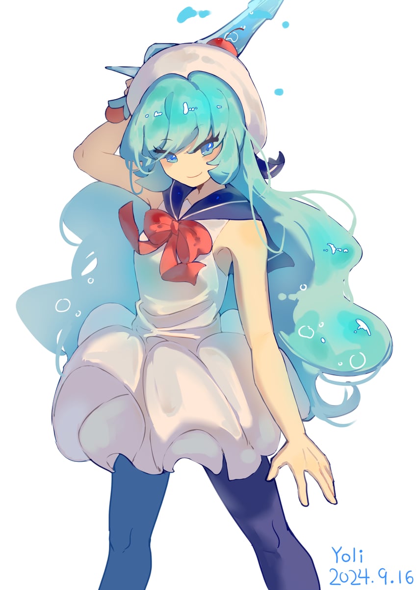 cream soda cookie (cookie run and 1 more) drawn by yoli_(huangjiadeyaoliang)