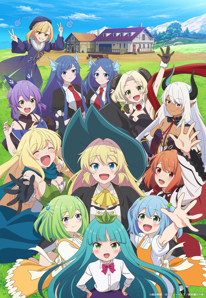 aizawa azusa, laika, shalsha, provato pecora aries, falfa, and 7 more (slime taoshite 300 nen shiranai uchi ni level max ni nattemashita)