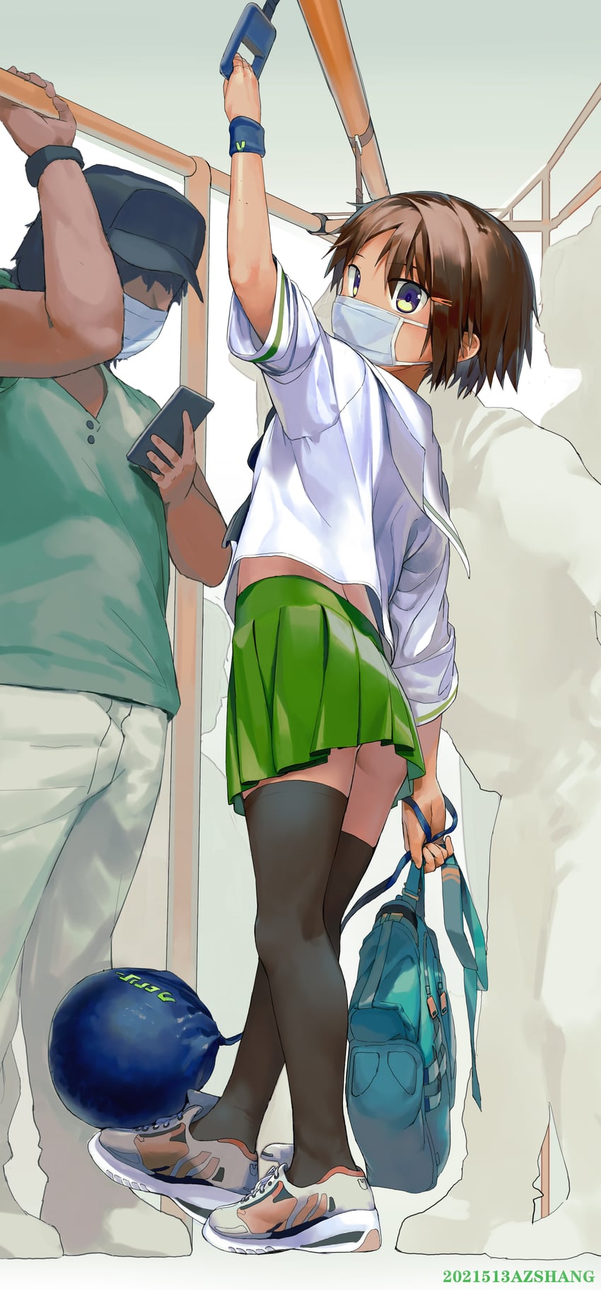 isobe noriko (girls und panzer) drawn by zhongye_yu
