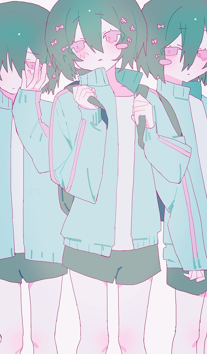 kurari-chan (iyowa girls and 1 more) drawn by nial