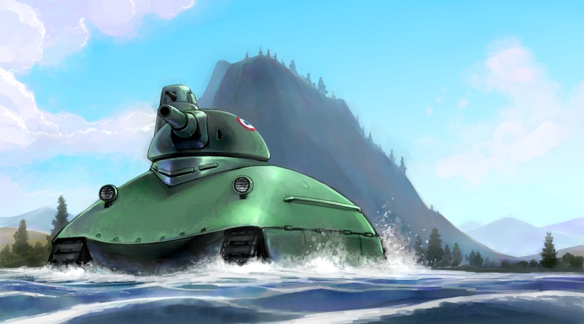 world of tanks drawn by shinmai_(kyata)