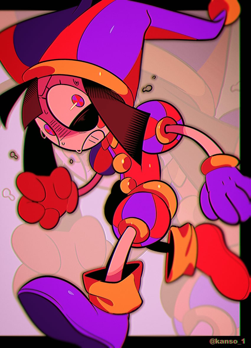 pomni (the amazing digital circus) drawn by kansou_(kanso_1)