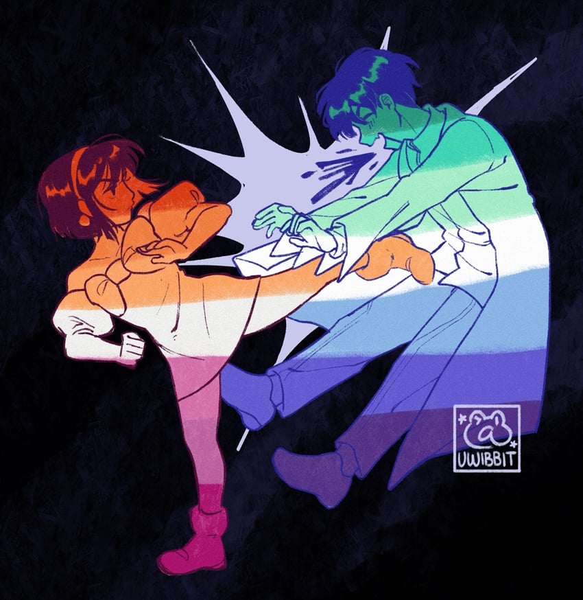 sua and ivan (alien stage) drawn by uwibbit
